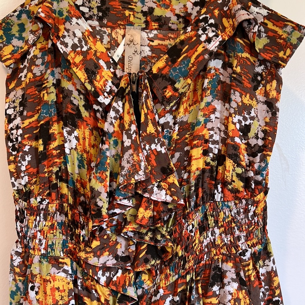 Colourful mini dress - Picture 2 of 8